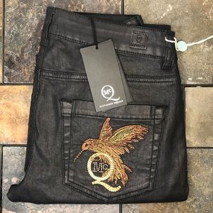 Alexander McQueen black jeans size 29. NWT